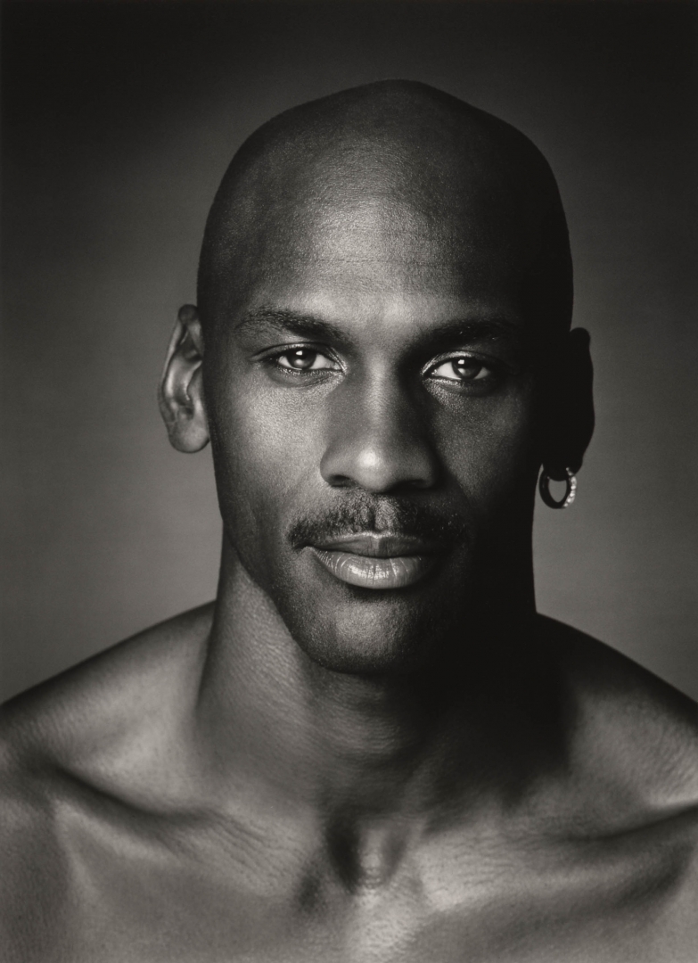 michael jordan black and white